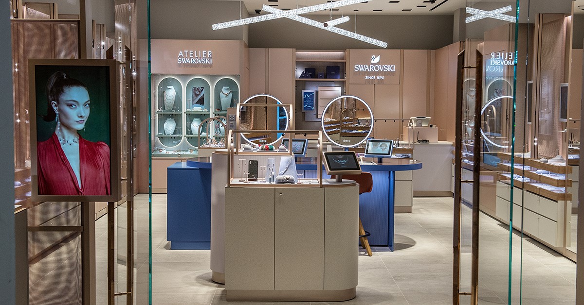 Swarovski launches their first digital concept store in the United States