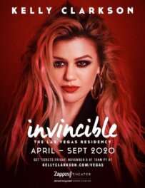 KELLY CLARKSON ANNOUNCES LAS VEGAS RESIDENCY  KELLY CLARKSON: INVINCIBLE