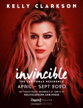 KELLY CLARKSON ANNOUNCES LAS VEGAS RESIDENCY  KELLY CLARKSON: INVINCIBLE