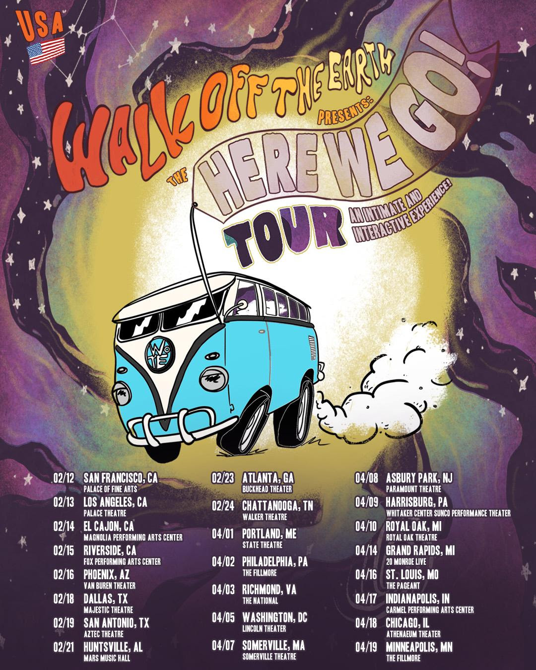 Walk Off The Earth Presents The Here We Go Tour