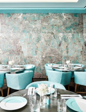 The Tiffany & Co. Blue Box Café is Open in Harrods