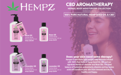 Hempz Launches CBD Skincare & Bodycare