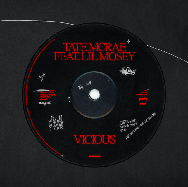 Tate Mcrae Releases “vicious ft. lil mosey”