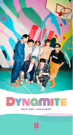BTS UNVEILS FIRST GROUP TEASER PHOTO FOR “DYNAMITE”