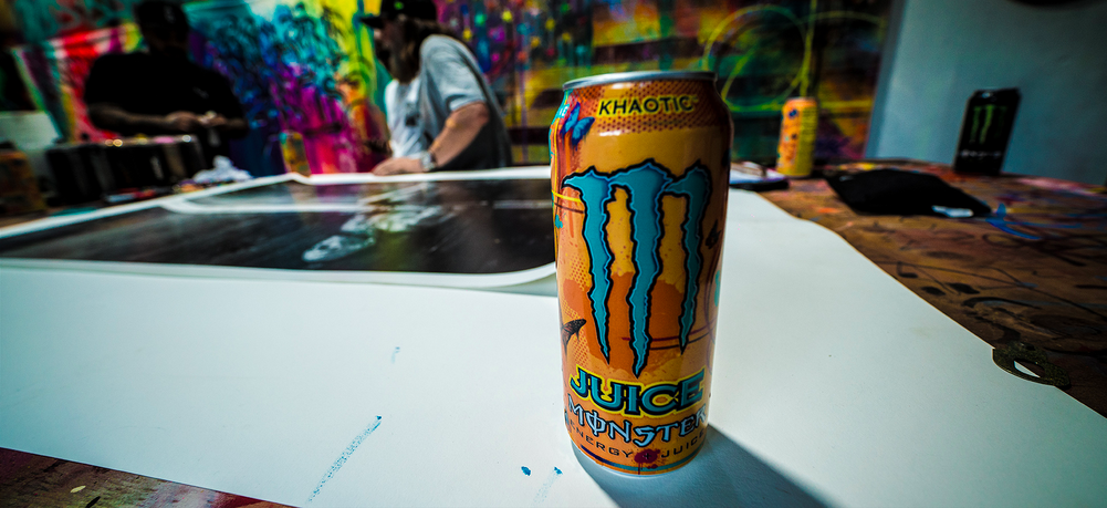 Monster Energy x Legendary Street Artist RISK Create a Juice Monster ‘Khaotic’