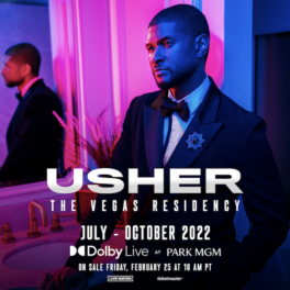 USHER ANNOUNCES NEW HEADLINING LAS VEGAS RESIDENCY AT PARK MGM
