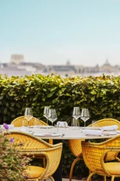 Parisian Cafés | Le Jardin De Cheval Blanc