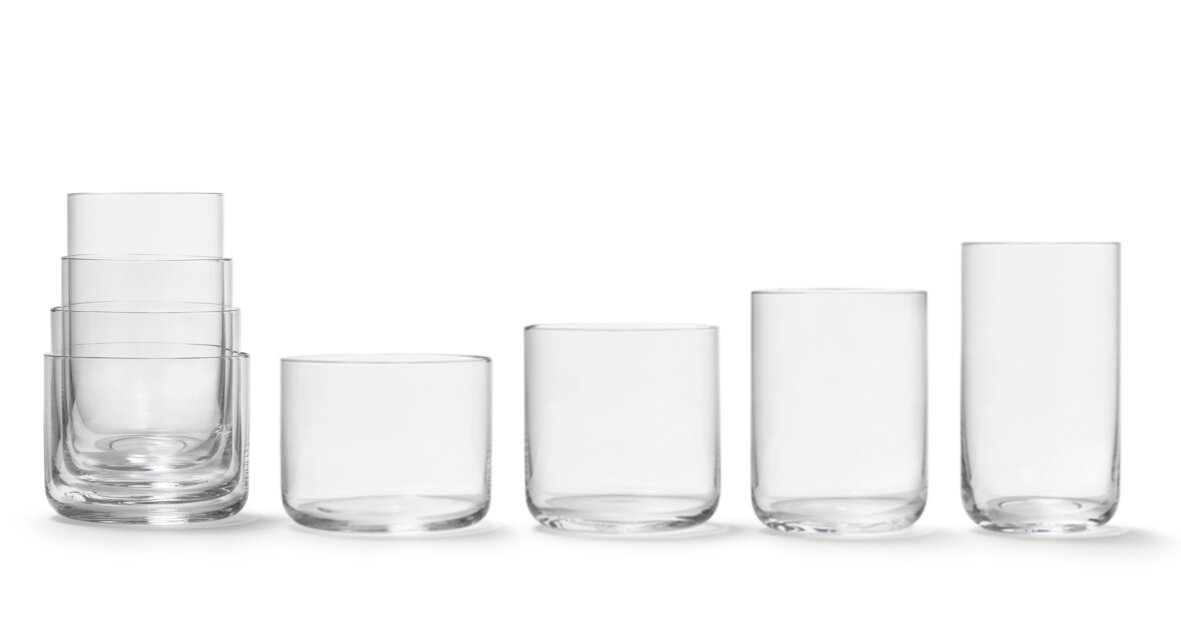 “Layers of Light: The Art of Nesting with Aarke’s Glass Set”